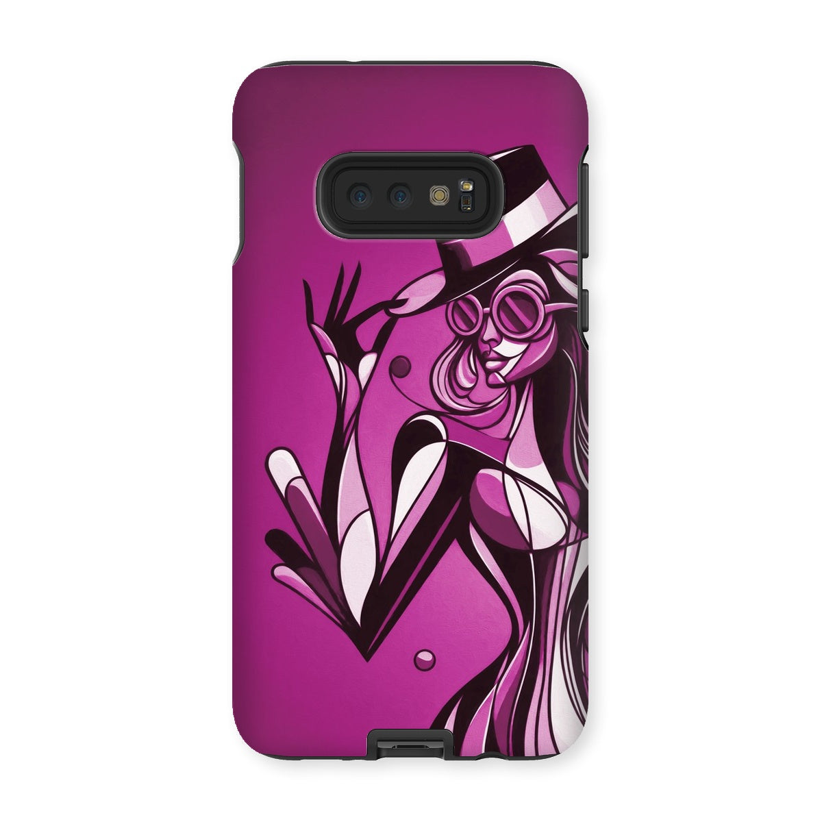 Viva La Diva: Where Amethyst Dreams Dance in a Symphony of Purples Tough Phone Case