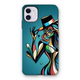 Viva La Diva: Where Confidence Meets Abstract Whirl Tough Phone Case