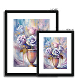 Abstract Blooms #17 Framed & Mounted Print