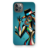 Viva La Diva: Where Confidence Meets Abstract Whirl Tough Phone Case