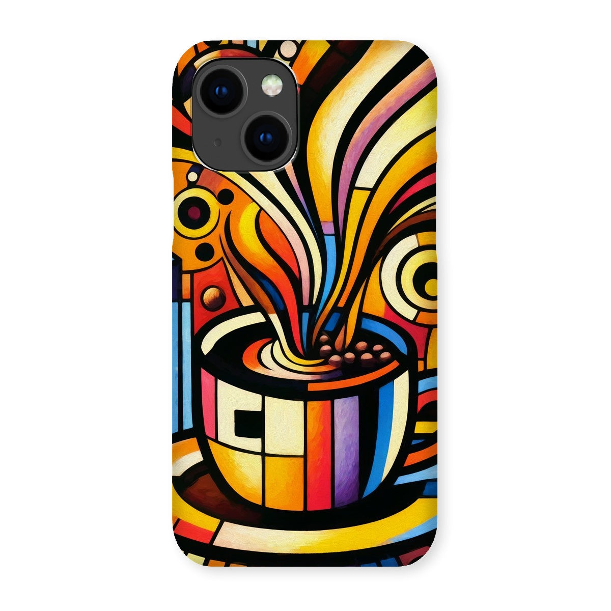 Caffeinated Cityscape Snap Phone Case