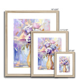 Abstract Blooms #22 Framed & Mounted Print