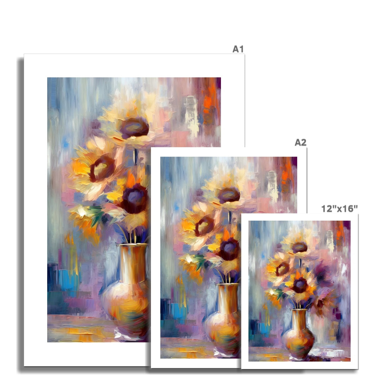 Abstract Blooms #02 Wall Art Poster