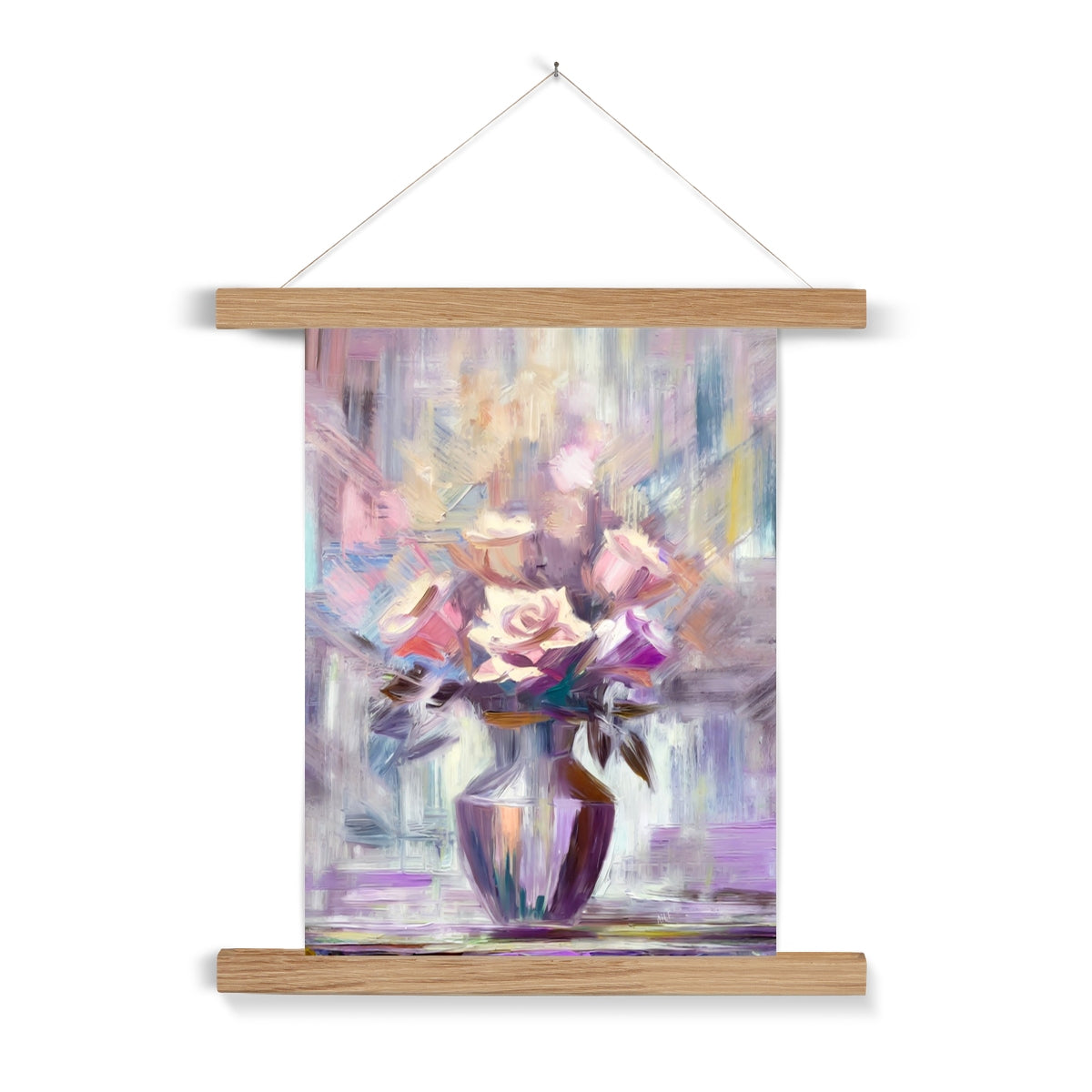 Abstract Blooms #30 Fine Art Print with Hanger