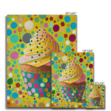 Whimsical Cupcake Delight Canvas