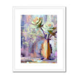 Abstract Blooms #21 Framed & Mounted Print