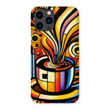Caffeinated Cityscape Snap Phone Case