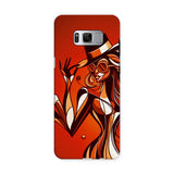 Viva La Diva: Where Confidence Dances in Shades of Oranges and Reds Tough Phone Case