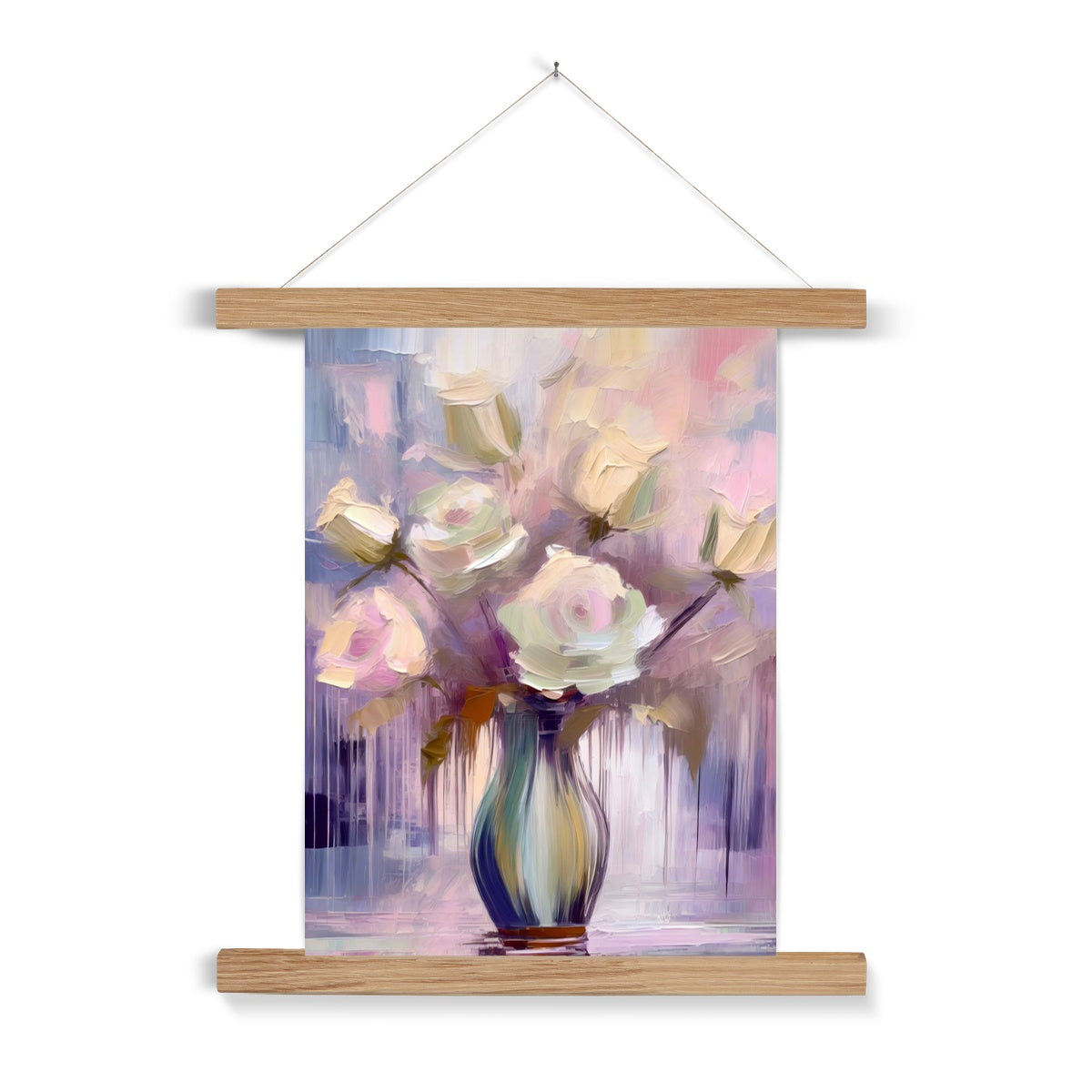 Abstract Blooms #14 Fine Art Print with Hanger