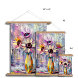 Abstract Blooms #05 Fine Art Print with Hanger