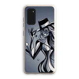Viva La Diva: Where Shadows Dance in Shades of Silver Eco Phone Case