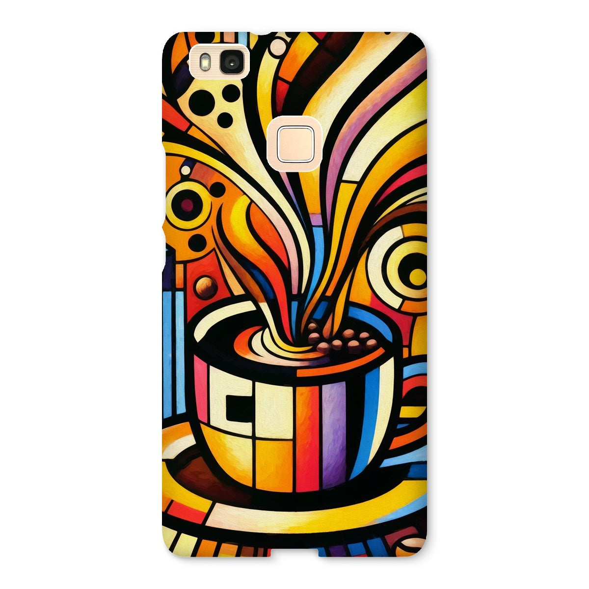 Caffeinated Cityscape Snap Phone Case