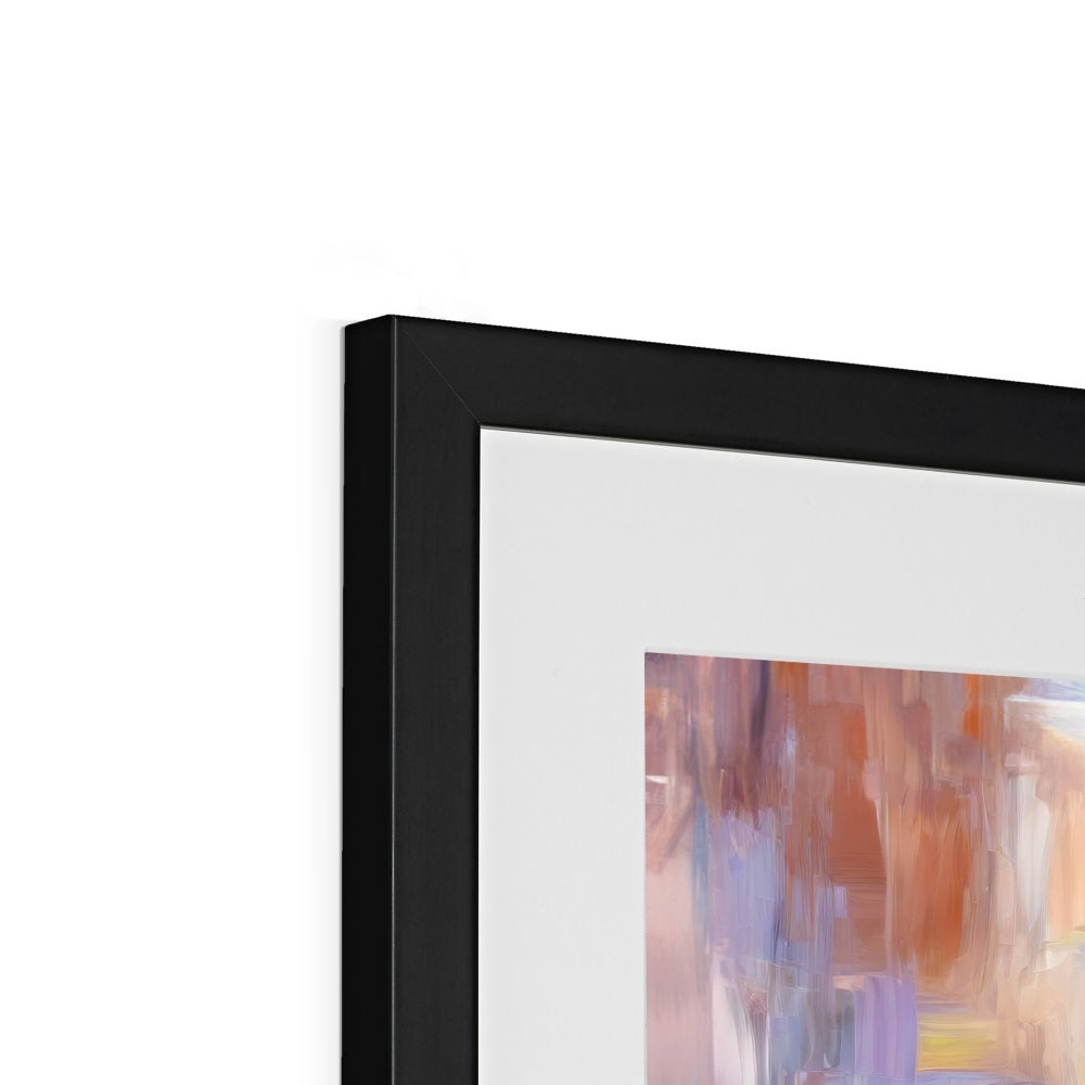Abstract Blooms #01 Framed & Mounted Print