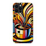 Caffeinated Cityscape Snap Phone Case