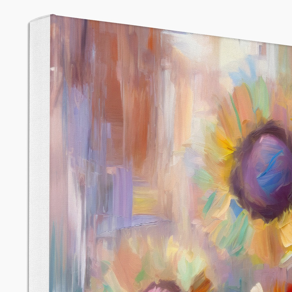 Abstract Blooms #01 Canvas