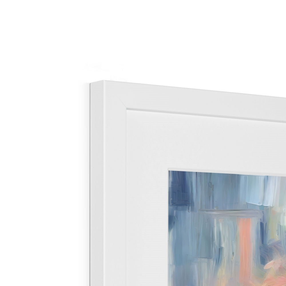 Abstract Blooms #07 Framed & Mounted Print
