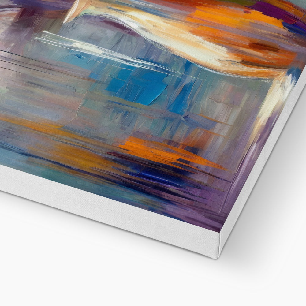 Abstract Blooms #01 Canvas