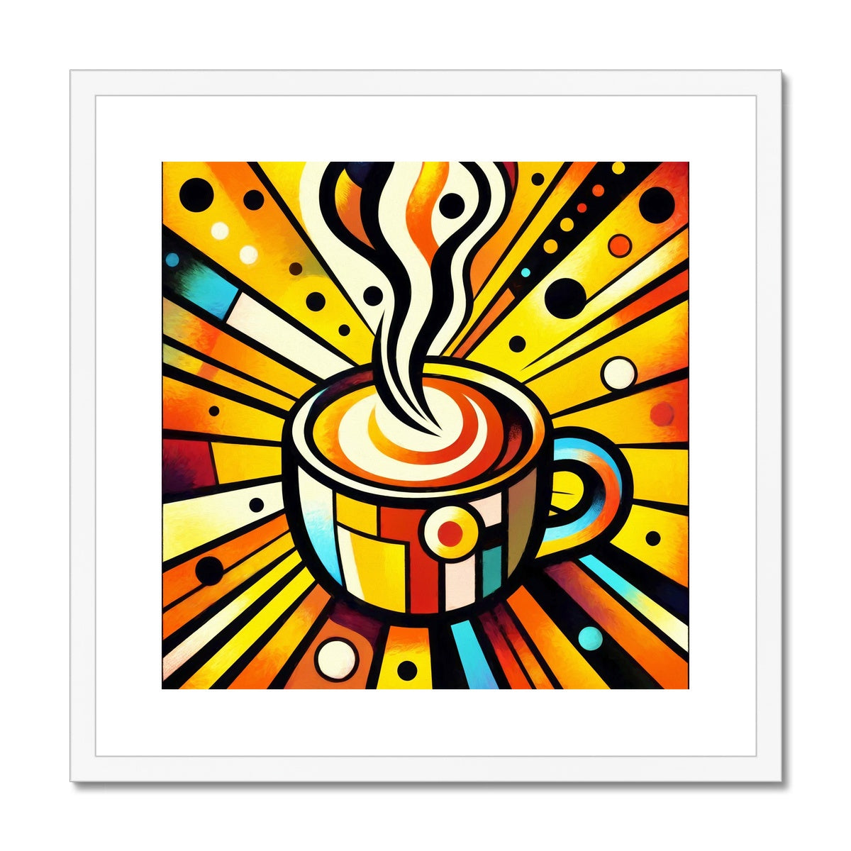 Energising Espresso  Framed & Mounted Print
