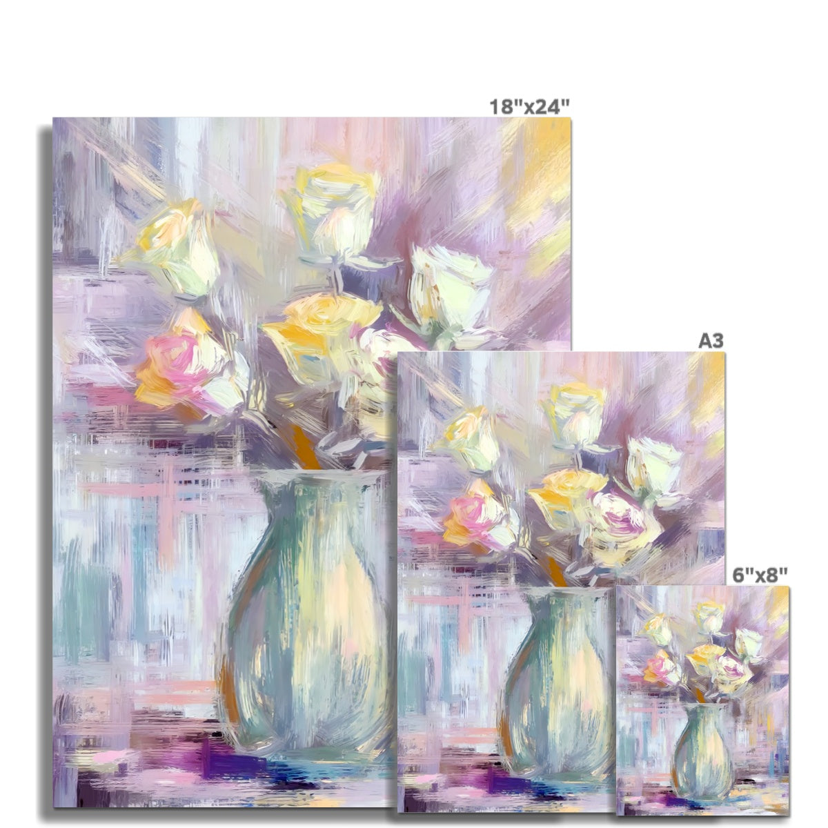 Abstract Blooms #15 Fine Art Print