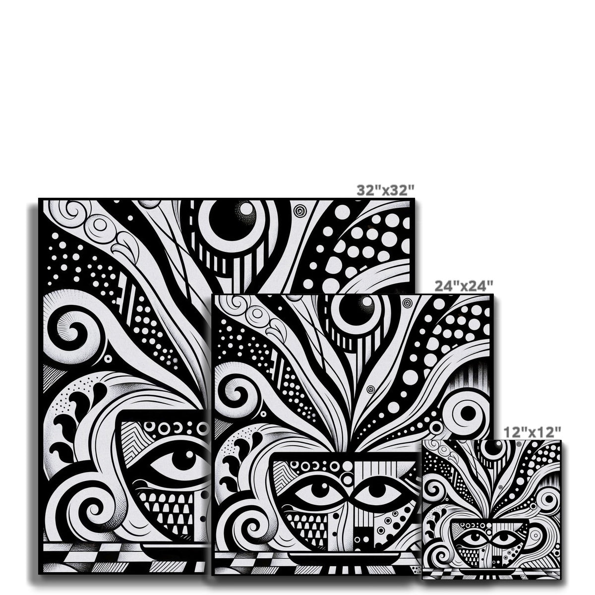 Caffeinated Masquerade Canvas