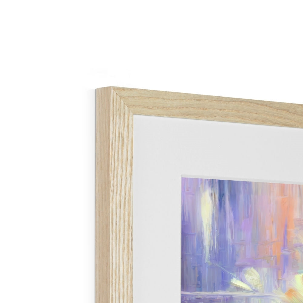 Abstract Blooms #19 Framed & Mounted Print