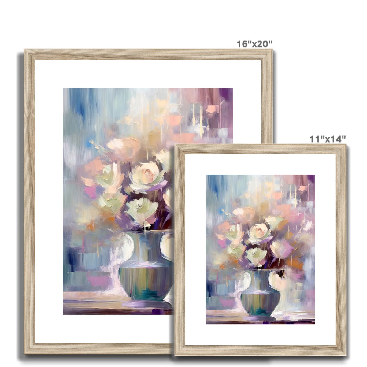 Abstract Blooms #12 Framed & Mounted Print
