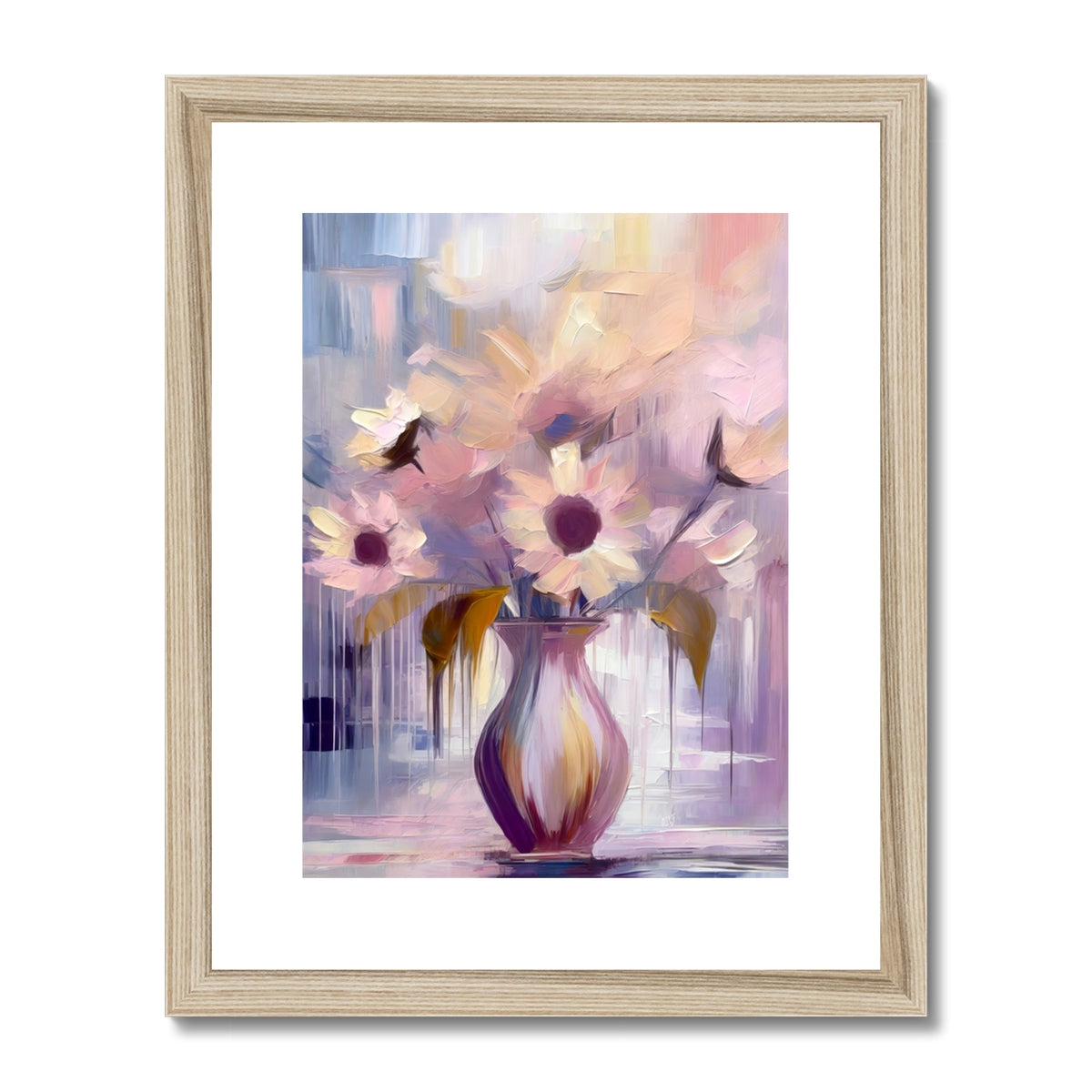 Abstract Blooms #09 Framed & Mounted Print