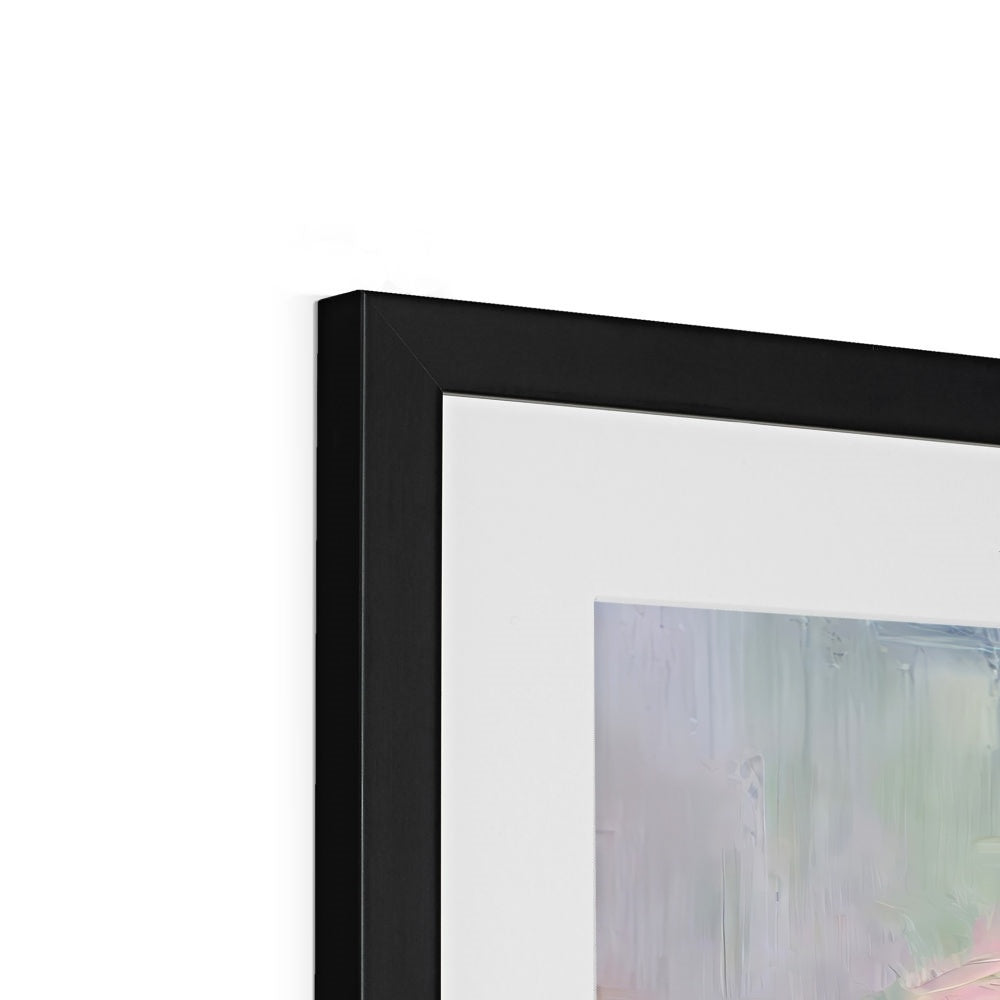Abstract Blooms #08 Framed & Mounted Print