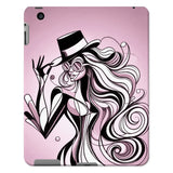 Viva La Diva: A Ballet of Blush and Boldness Against Rose-Colored Skies Tablet Cases