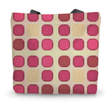 Retro Rhapsody Canvas Tote Bag