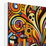Caffeinated Cityscape Eco Canvas