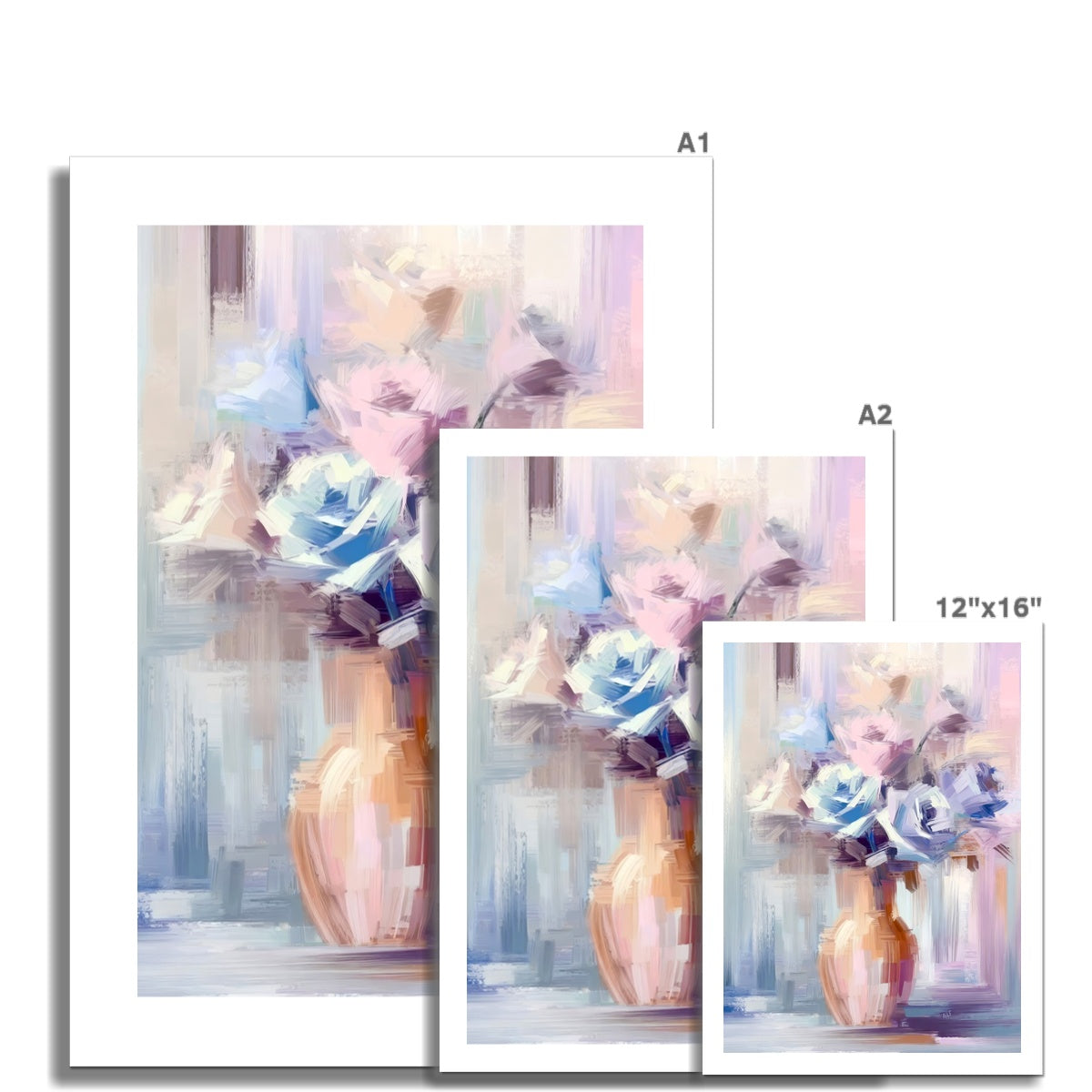 Abstract Blooms #18 Wall Art Poster