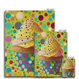 Whimsical Cupcake Delight Canvas