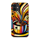 Caffeinated Cityscape Snap Phone Case