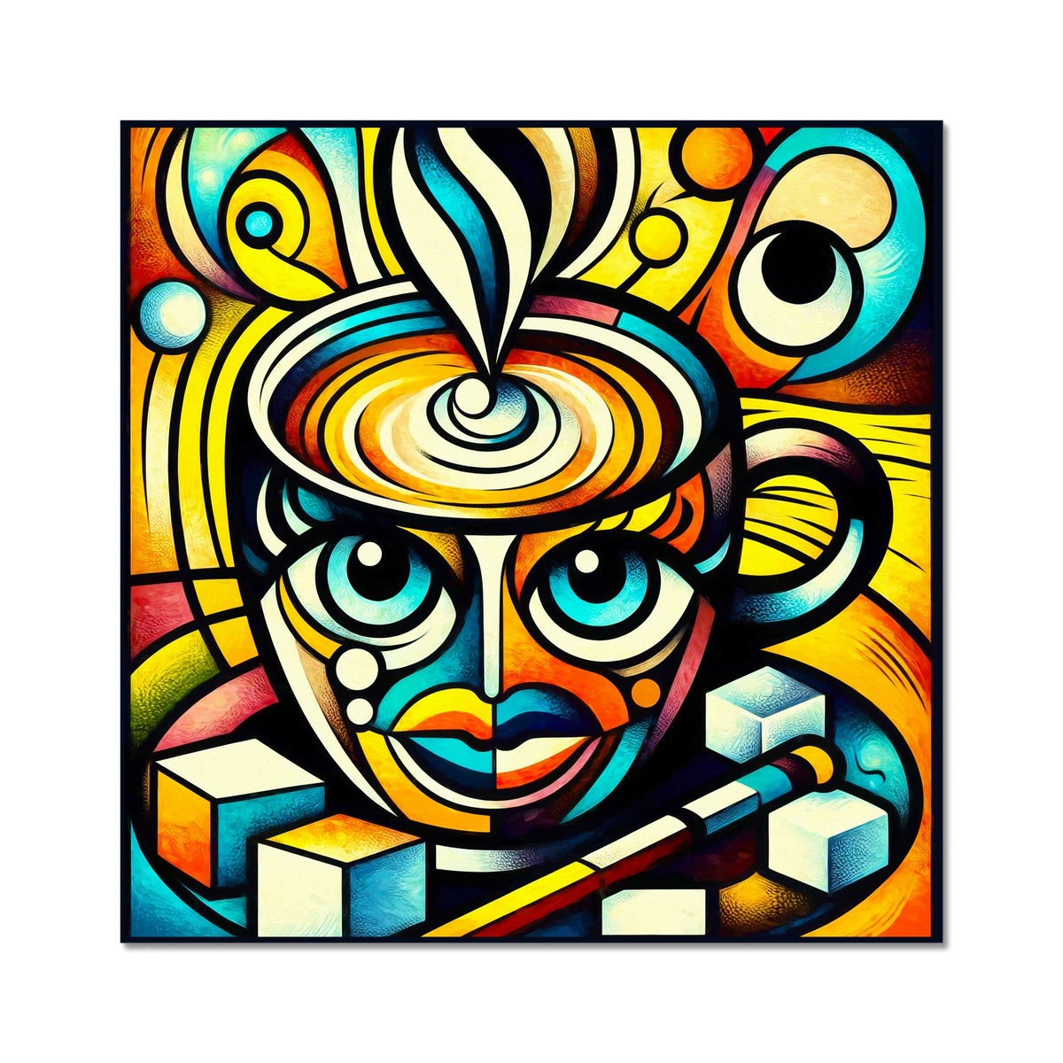 Geometric Java Fine Art Print