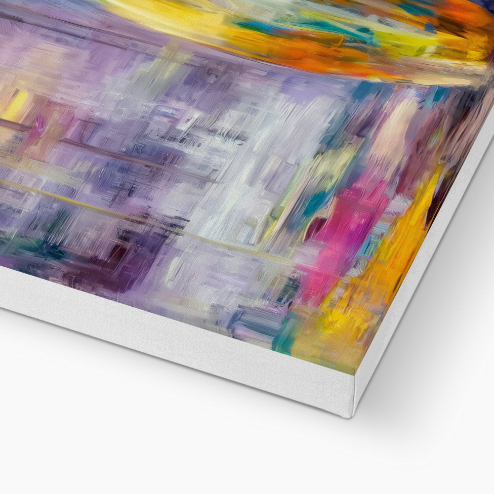 Abstract Blooms #05 Canvas