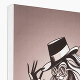 Viva La Diva: Where Earth Tones Whisper Confidence Canvas