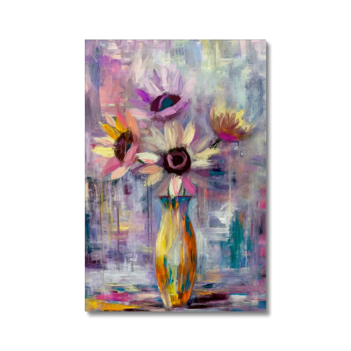 Abstract Blooms #05 Canvas