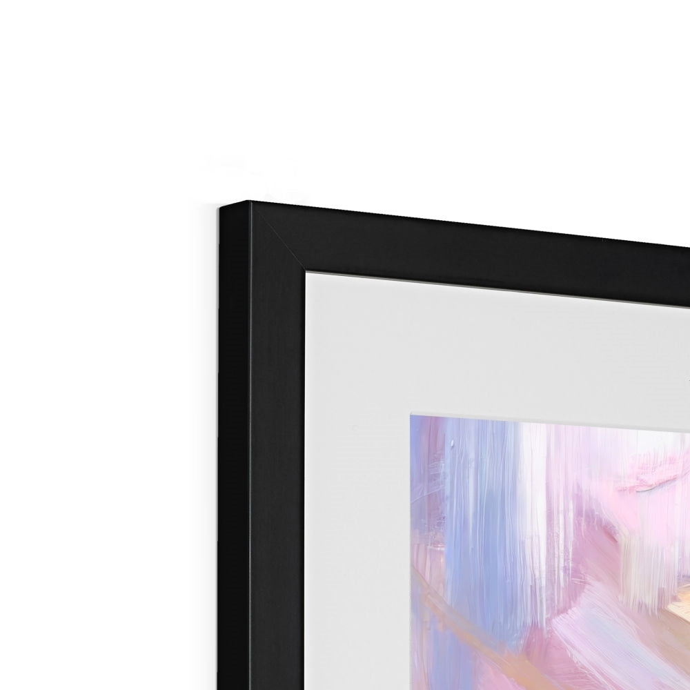 Abstract Blooms #25 Framed & Mounted Print