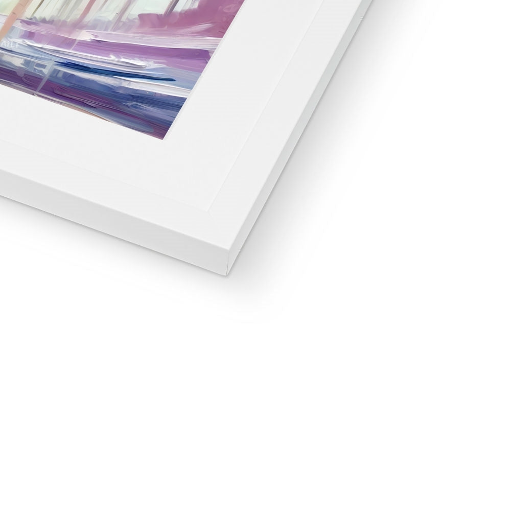 Abstract Blooms #17 Framed & Mounted Print
