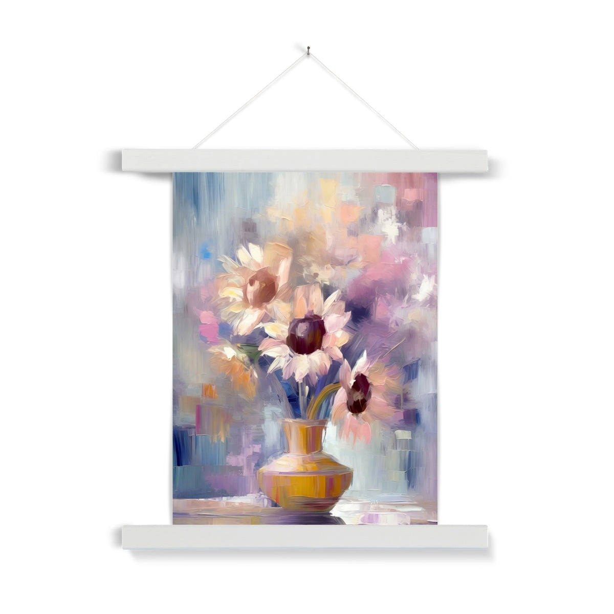 Abstract Blooms #04 Fine Art Print with Hanger