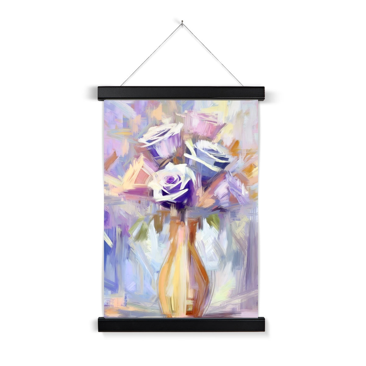 Abstract Blooms #22 Fine Art Print with Hanger