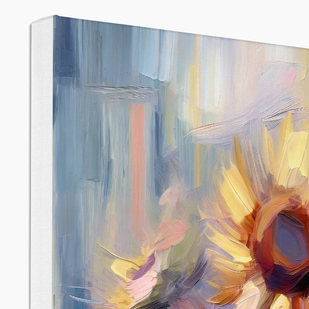Abstract Blooms #07 Eco Canvas