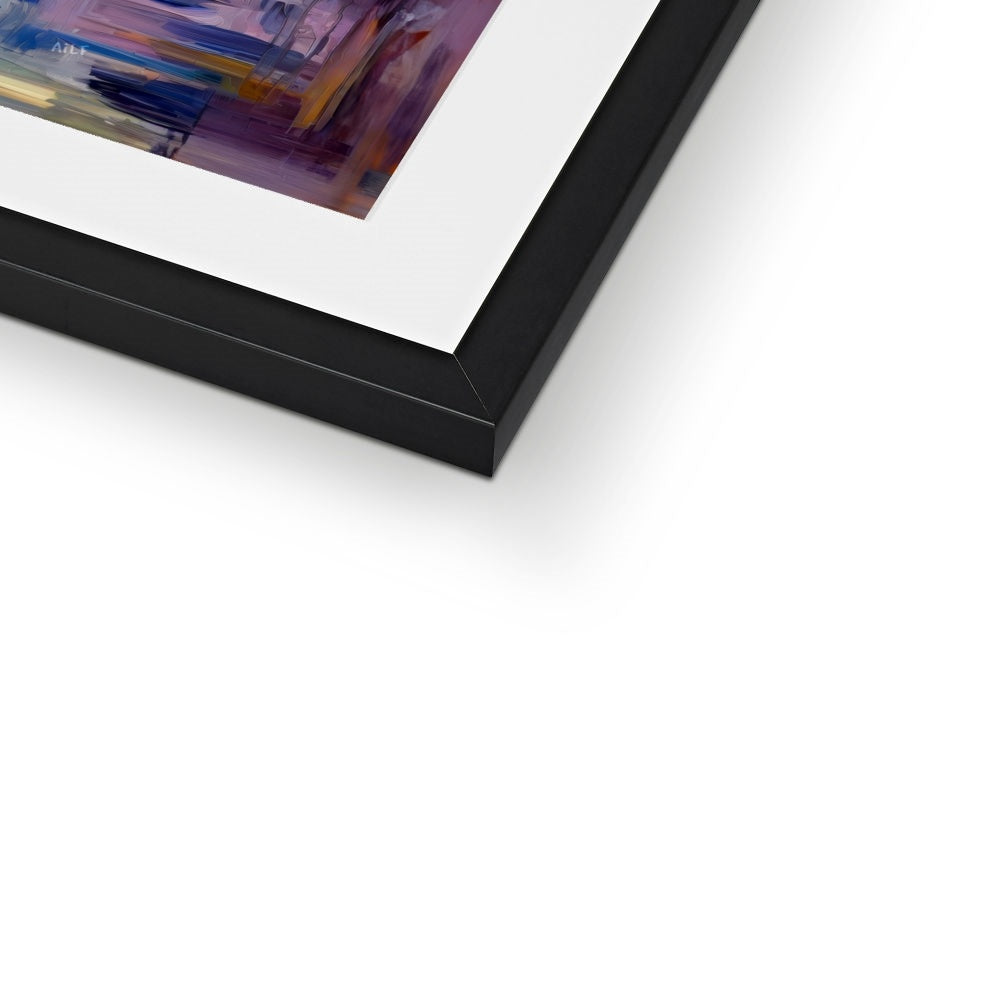 Abstract Blooms #01 Framed & Mounted Print