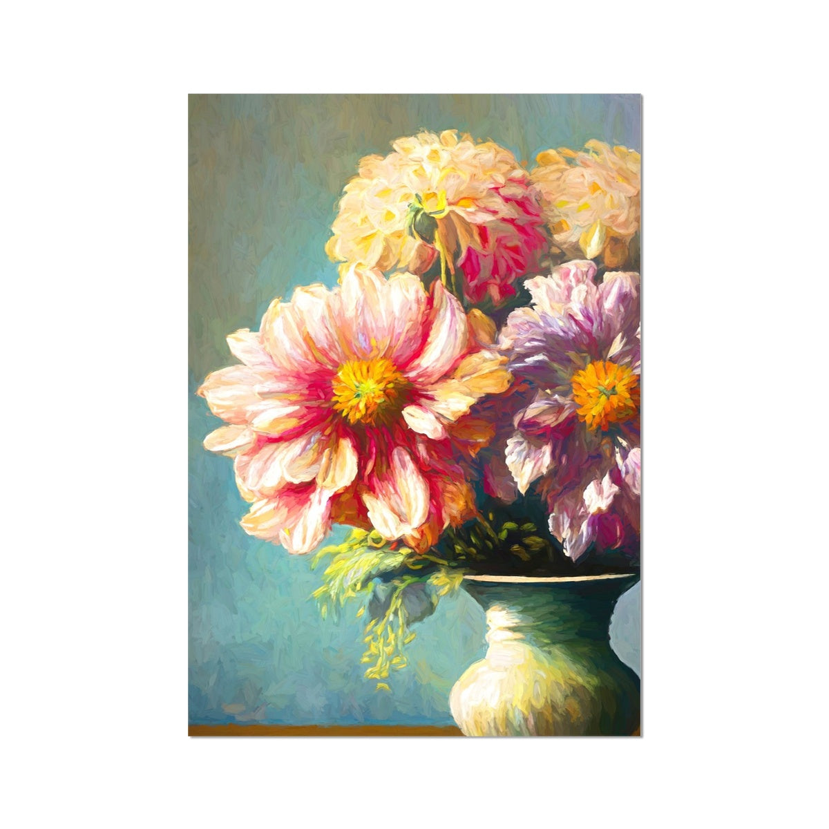 A Burst of Colour: Immerse Yourself in Floral Joy Wall Art Poster