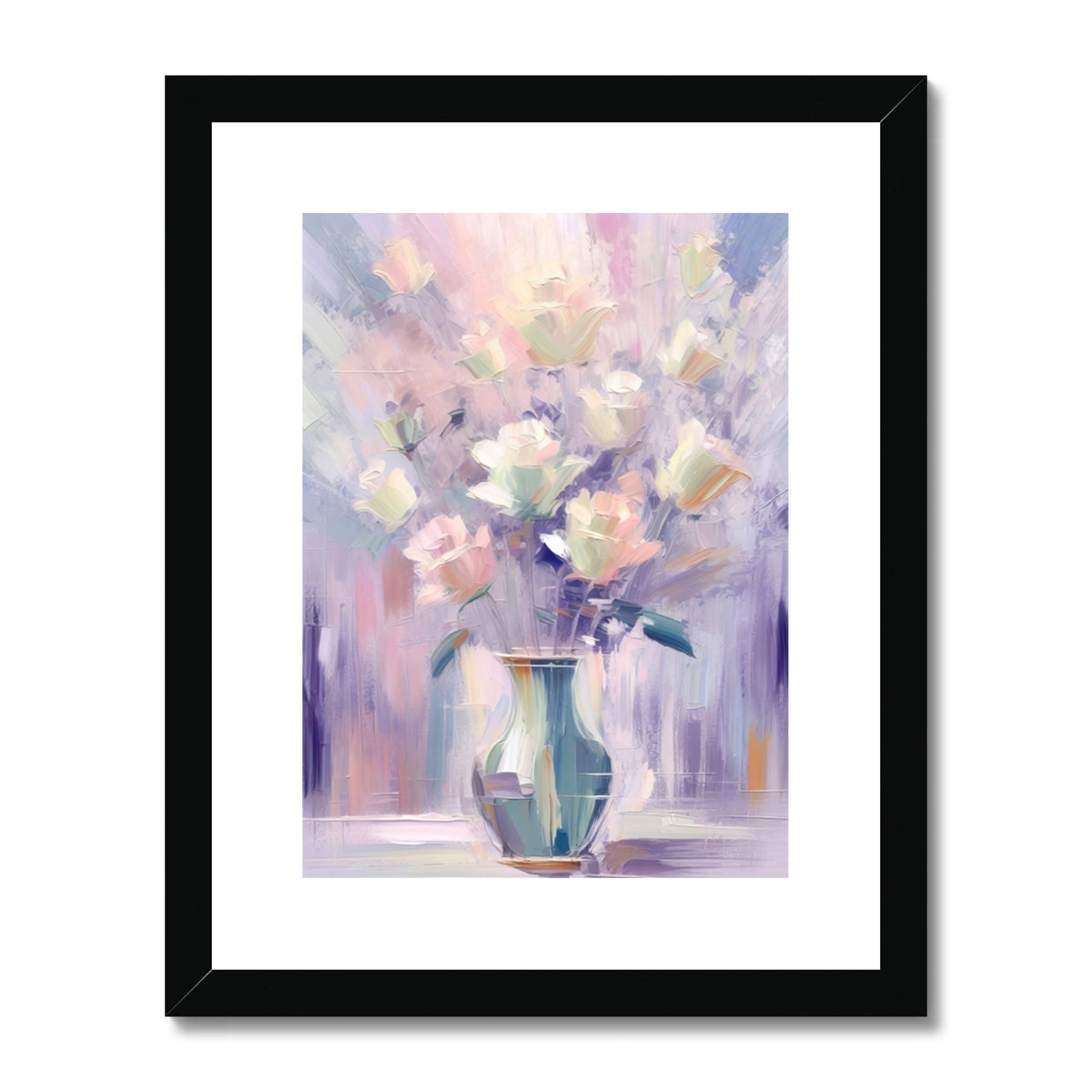 Abstract Blooms #13 Framed & Mounted Print