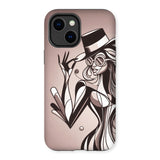 Viva La Diva: Where Earth Tones Whisper Confidence Tough Phone Case
