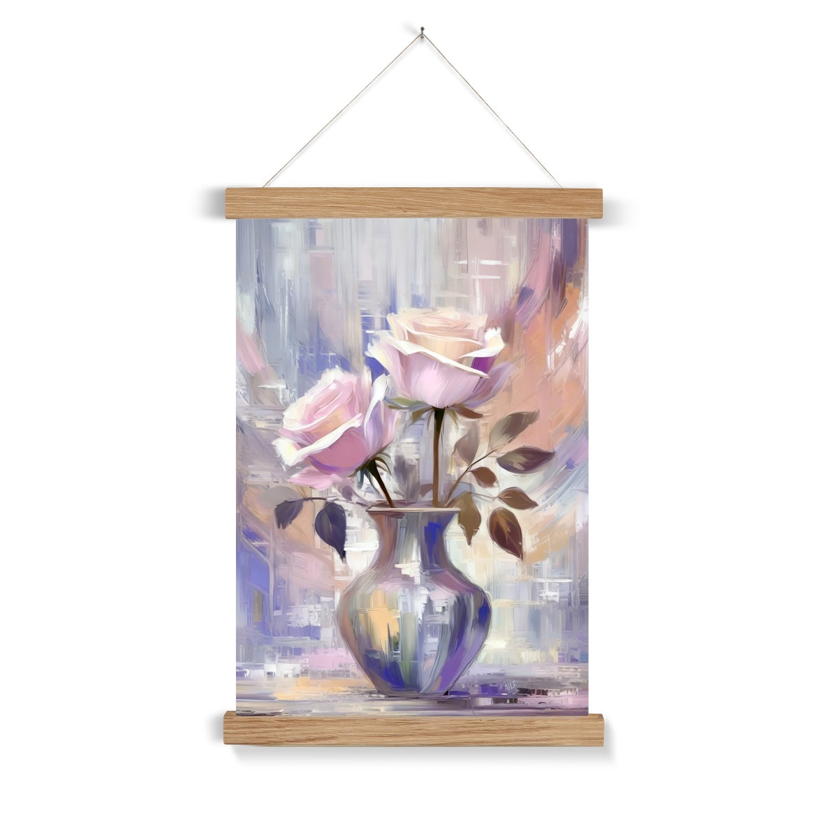 Abstract Blooms #06 Fine Art Print with Hanger