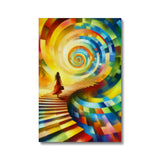 Spiral Staircase Eco Canvas