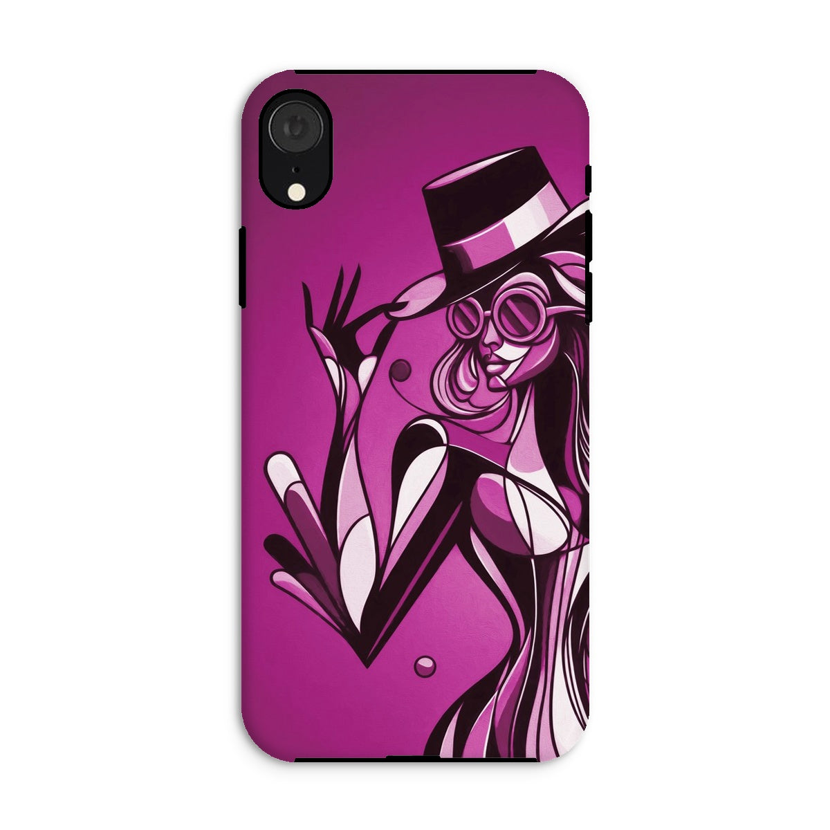Viva La Diva: Where Amethyst Dreams Dance in a Symphony of Purples Tough Phone Case